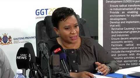 MEC Maile briefs media on Gauteng&rsquo;s financial state