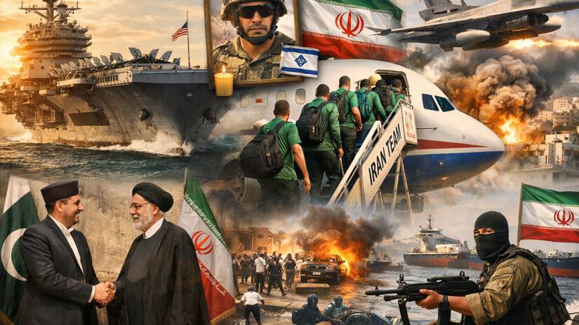 Middle East Latest: US carrier returns, Iran team departs amid war tensions