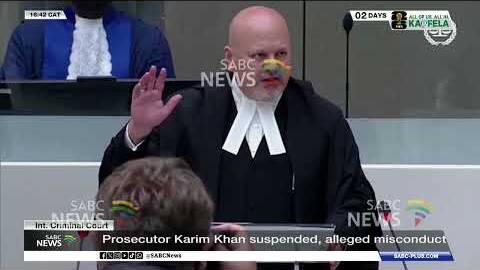ICC | Prosecutor Karim Khan suspended, alleged misconduct