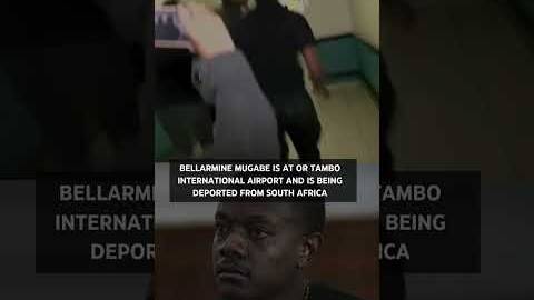 Mugabe is at OR Tambo International Airport and is being deported from South Africa #sabcnews