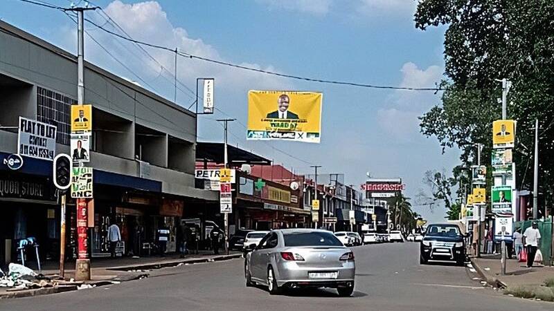 ANC campaigner suffers electric shock and broken leg during poster drive
