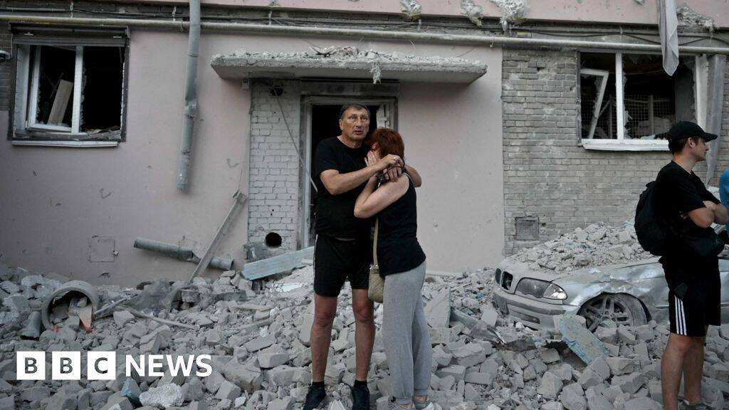 At least two killed in major missile and drone strikes on Kyiv