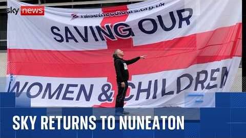 As asylum seeker who sparked protests is jailed, Sky asks: Is Nuneaton still divided?