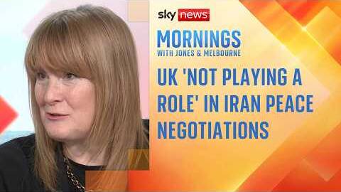 UK 'not playing a role in peace negotiations' as Starmer visits troops in the Gulf | Iran war