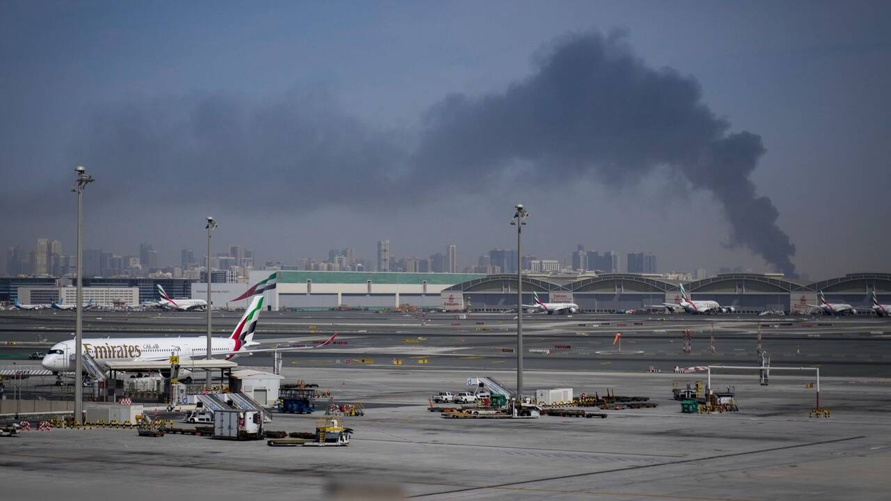 Thousands stranded as Iranian strikes force airports to close including Dubai and Doha