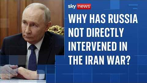 Why has Putin not directly intervened in the Iran war?