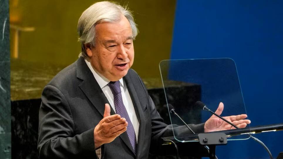 Guterres urges global institutions to reflect changing world order