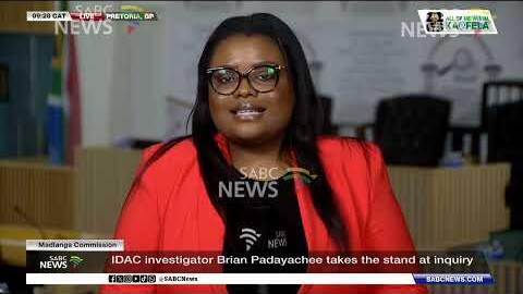 Madlanga Commission | IDAC investigator Brian Padayachee takes the stand at inquiry