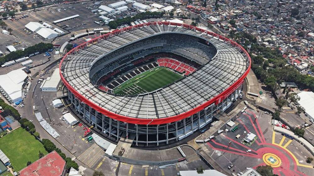Protesters block road to Mexican World Cup stadium