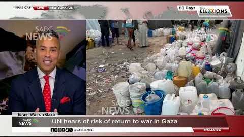 UN hears of risk of return to war in Gaza