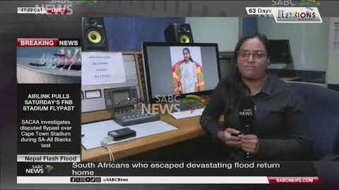 Nepal Disaster | South Africans who escaped devastating flood return home