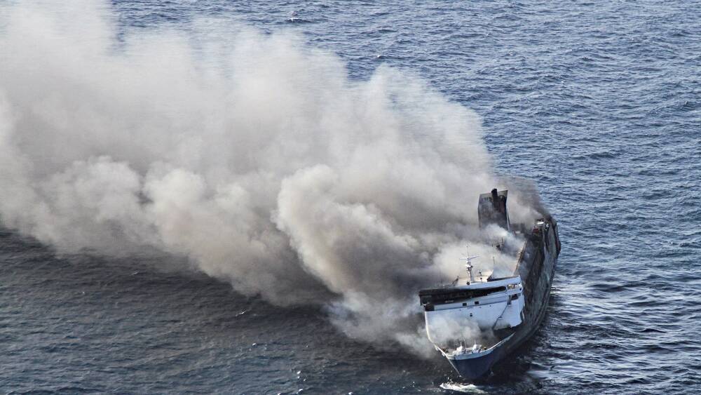 Five dead, 41 missing from Indonesian ferry fire: Authorities
