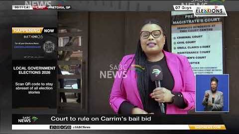 Court to rule on Carrim&rsquo;s bail bid