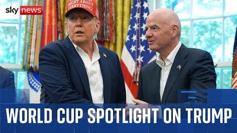 Spotlight on Trump as America prepares for 2026 World Cup draw