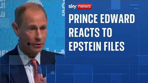 Prince Edward urges people to remember Epstein victims