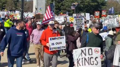 &lsquo;No Kings&rsquo; Movement Draws Millions as Anti-Trump Protests Sweep US and Spill Into Europe