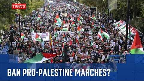 Could pro-Palestine marches in Britain be restricted?