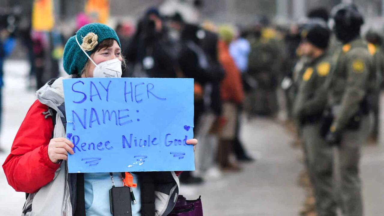 Protesters, US law enforcement clash after ICE officer kills woman