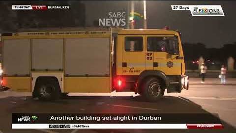 Rubber bullets fired as violence erupts in Durban