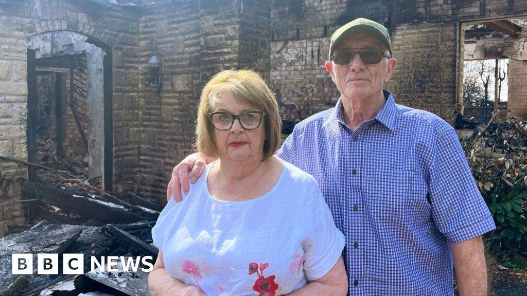 Stourbridge couple devastated by loss of home to wildfire