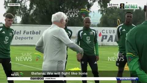 We will fight like lions: Bafana coach