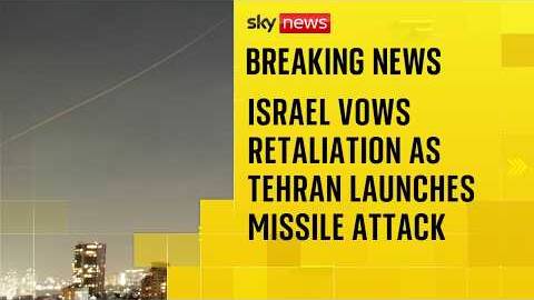 BREAKING: Iran's first missile attack on Israel since April
