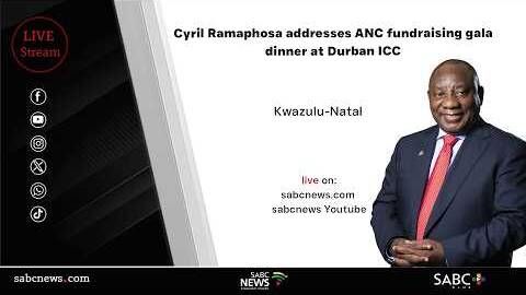 Cyril Ramaphosa addresses ANC Fundraising Gala Dinner