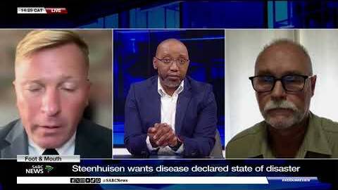 Steenhuisen wants disease declared state of disaster: Jan De Villiers and Dr Dirk Verwoerd