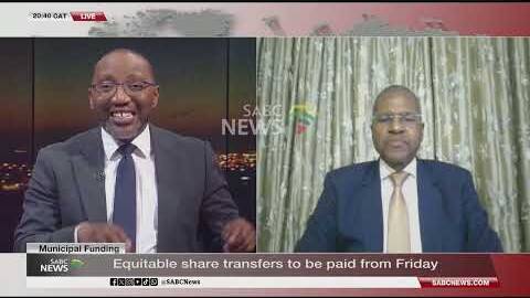 Equitable share transfers to be paid from Friday
