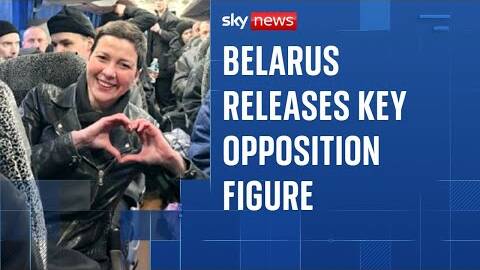 Belarus releases 123 prisoners as US lifts sanctions
