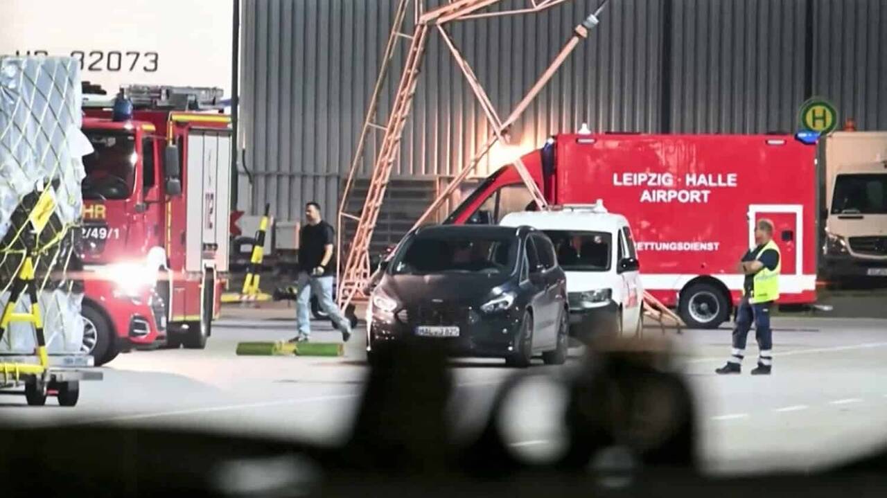 Explosive drone found near Ukrainian plane at German airport