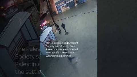 Israeli settlers rampage through Palestinian villages in the West Bank | Sky News