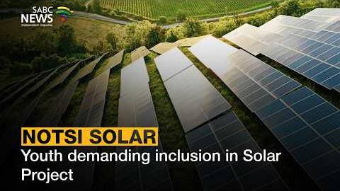 Youth demanding inclusion in Solar Project