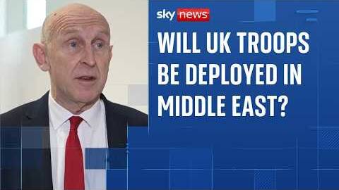 UK considering options to defend shipping in Strait of Hormuz