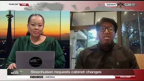 Steenhuisen requests cabinet changes: Prof Sandile Swana weighs in