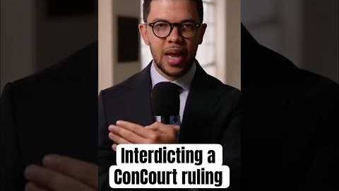 Does the High Court have the power to interdict the consequence of a ConCourt ruling? #smwx