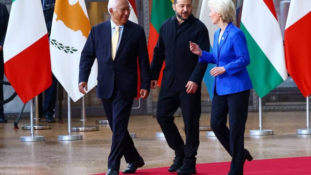 EU leaders reaffirm strong support for Ukraine and Zelenskyy