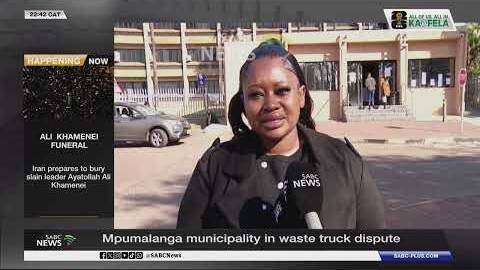 Steve Tshwete Municipality in waste truck dispute