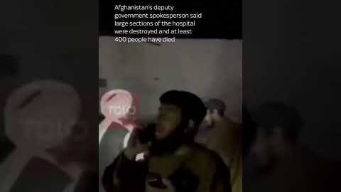 At least 400 reportedly killed in Pakistani strike on Afghanistan hospital