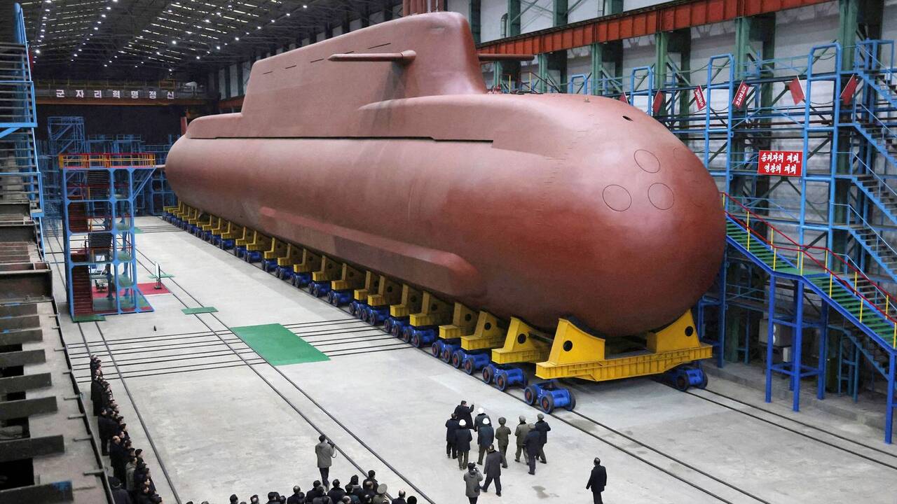 North Korea touts progress on nuclear-powered submarine