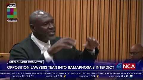 Ramaphosa seeks Impeachment postponement to 'resolve' legal problem