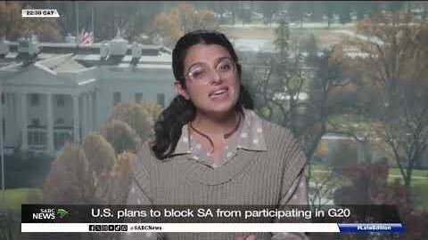 US plans to block SA from participating in G20