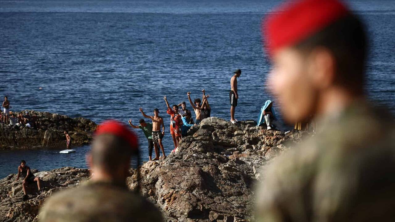 EU chief urges &lsquo;united action&rsquo; on borders after Ceuta migrant rush