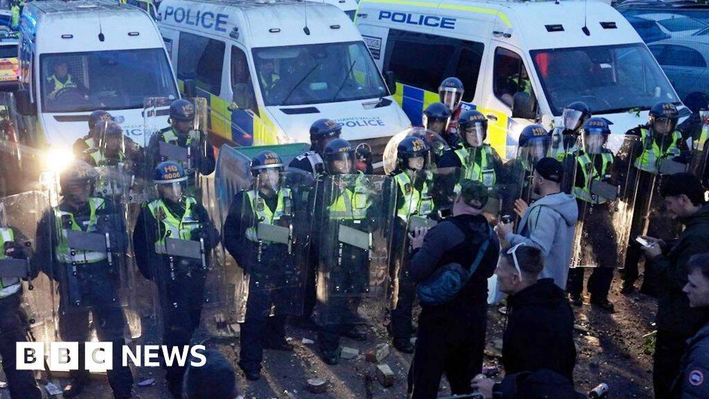 Six charged with violent disorder after Nowak protest