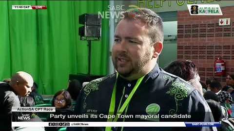 ActionSA unveils its Cape Town mayoral candidate