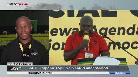 ANC Limpopo Conference elects Top 5 unopposed: Ntebo Mokobo updates