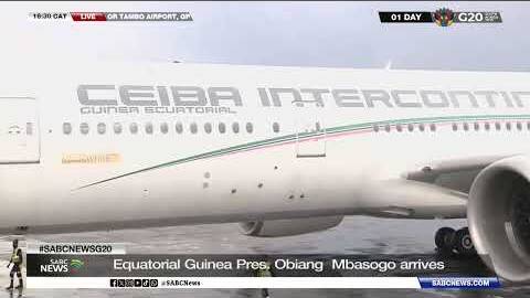 G20 Leaders' Summit | Equatorial Guinea delegation arrives