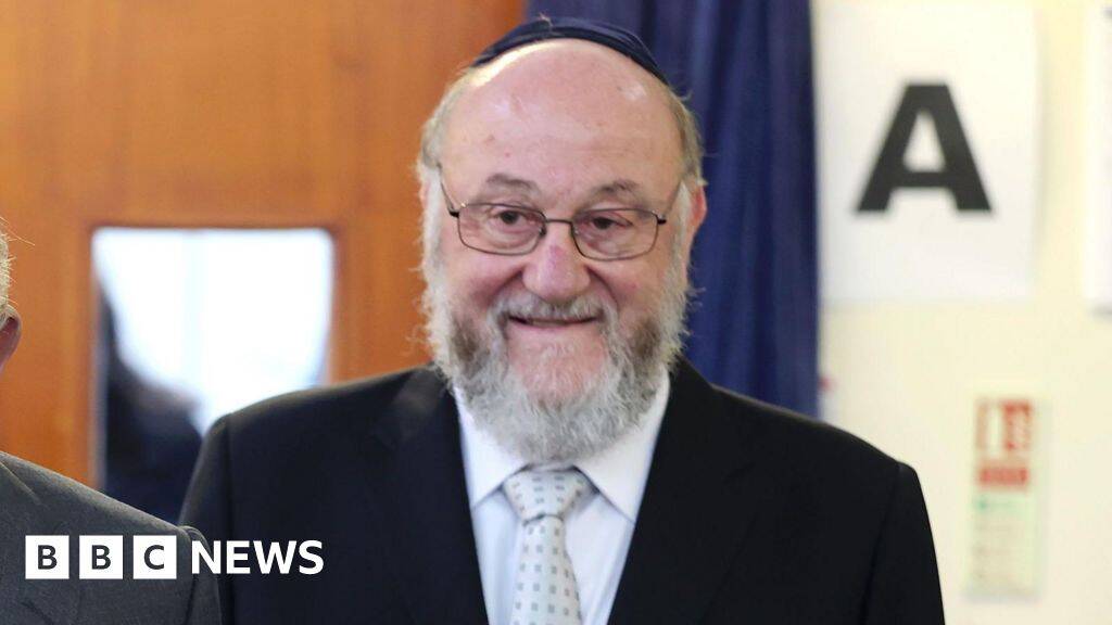 UK chief rabbi says cousin hid for 15 'terrifying' minutes in Bondi attack