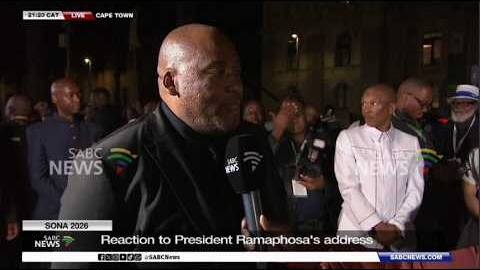 SONA 2026 | Patriotic Alliance leader Gayton McKenzie reacts to Ramaphosa's address