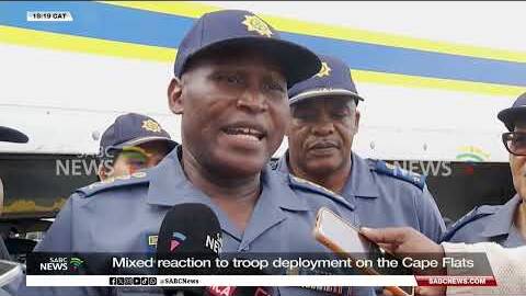Mixed reactions over troop deployment to the Cape Flats